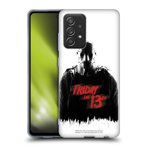 Friday the 13th 2009 Graphics Jason Voorhees Key Art Soft Gel Case for Samsung Galaxy A52 / A52s / 5G (2021)