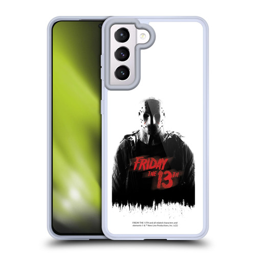 Friday the 13th 2009 Graphics Jason Voorhees Key Art Soft Gel Case for Samsung Galaxy S21 5G & MagSafe