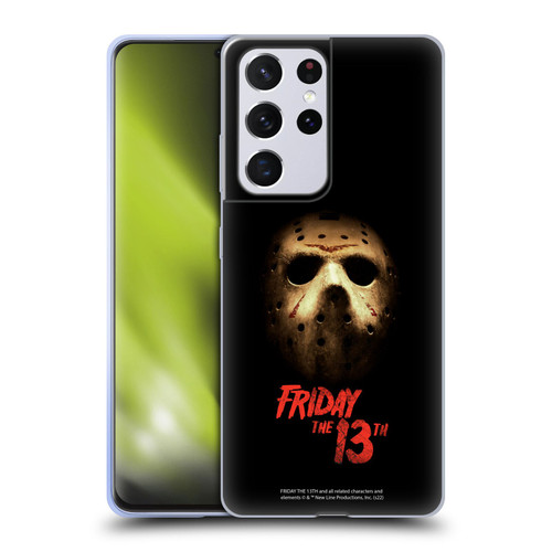 Friday the 13th 2009 Graphics Jason Voorhees Poster Soft Gel Case for Samsung Galaxy S21 Ultra 5G