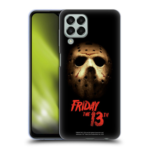 Friday the 13th 2009 Graphics Jason Voorhees Poster Soft Gel Case for Samsung Galaxy M33 (2022)