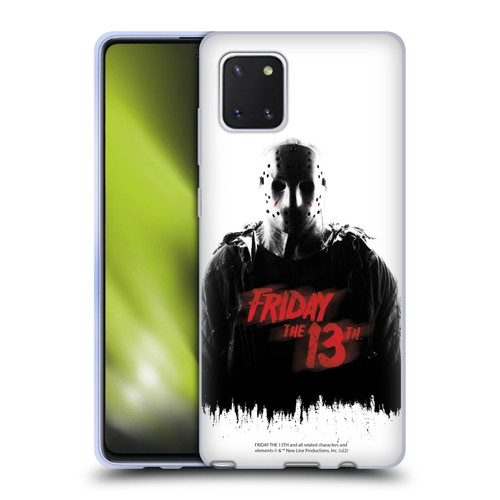 Friday the 13th 2009 Graphics Jason Voorhees Key Art Soft Gel Case for Samsung Galaxy Note10 Lite