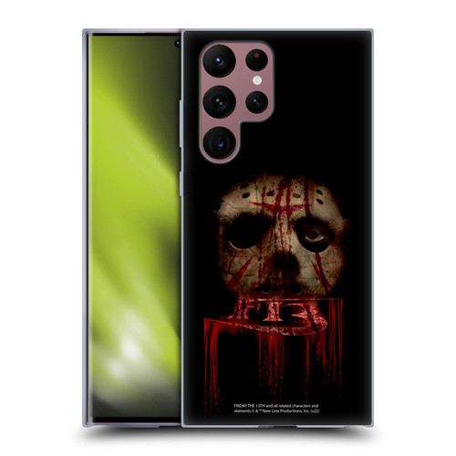 Friday the 13th 2009 Graphics Jason Voorhees Soft Gel Case for Samsung Galaxy S22 Ultra 5G