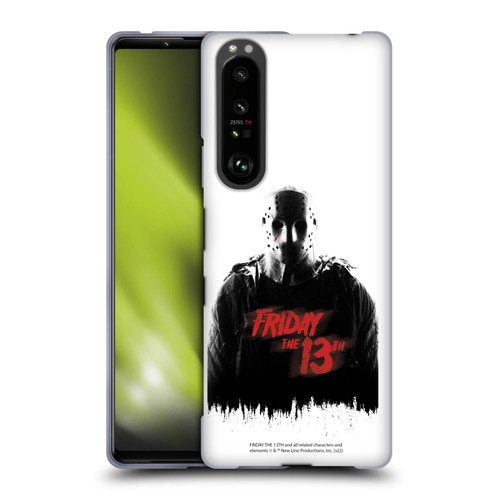 Friday the 13th 2009 Graphics Jason Voorhees Key Art Soft Gel Case for Sony Xperia 1 III