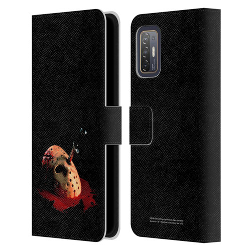 Friday the 13th: The Final Chapter Key Art Poster Leather Book Wallet Case Cover For HTC Desire 21 Pro 5G