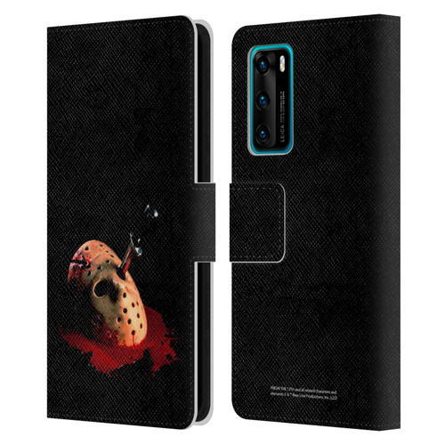 Friday the 13th: The Final Chapter Key Art Poster Leather Book Wallet Case Cover For Huawei P40 5G