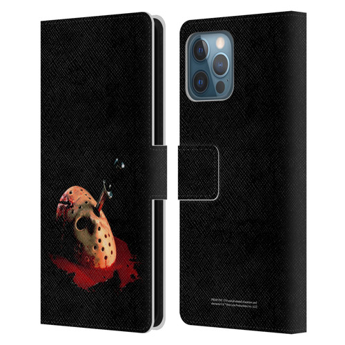 Friday the 13th: The Final Chapter Key Art Poster Leather Book Wallet Case Cover For Apple iPhone 12 Pro Max