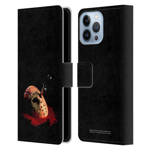 Friday the 13th: The Final Chapter Key Art Poster Leather Book Wallet Case Cover For Apple iPhone 13 Pro Max
