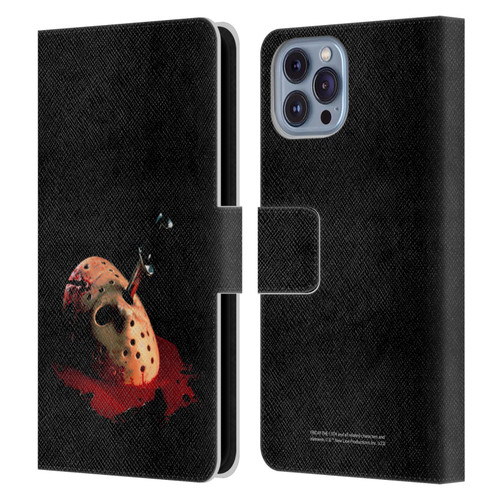 Friday the 13th: The Final Chapter Key Art Poster Leather Book Wallet Case Cover For Apple iPhone 14