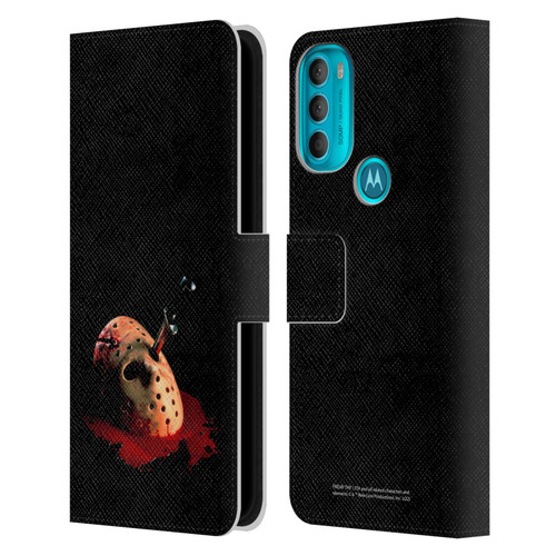 Friday the 13th: The Final Chapter Key Art Poster Leather Book Wallet Case Cover For Motorola Moto G71 5G