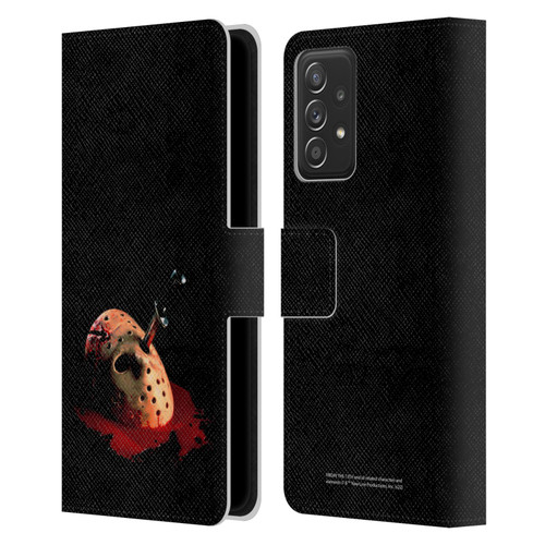 Friday the 13th: The Final Chapter Key Art Poster Leather Book Wallet Case Cover For Samsung Galaxy A52 / A52s / 5G (2021)