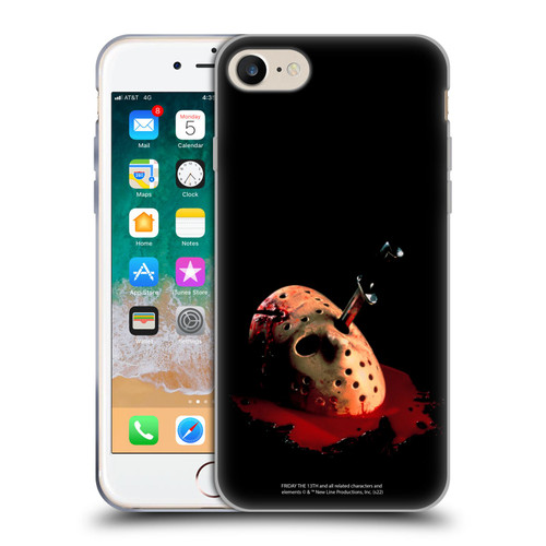Friday the 13th: The Final Chapter Key Art Poster Soft Gel Case for Apple iPhone 7 / 8 / SE 2020 & 2022