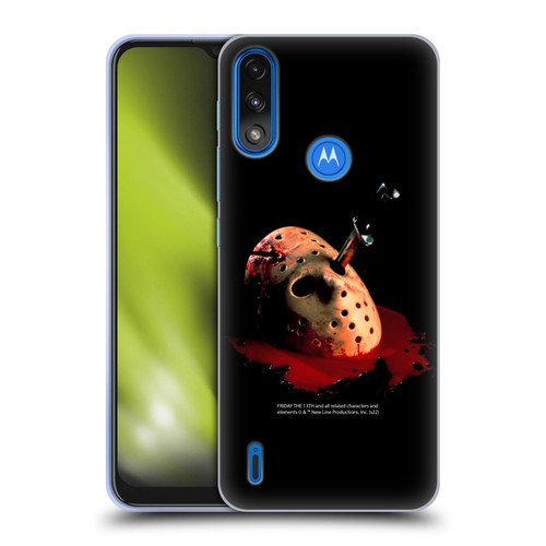 Friday the 13th: The Final Chapter Key Art Poster Soft Gel Case for Motorola Moto E7 Power / Moto E7i Power