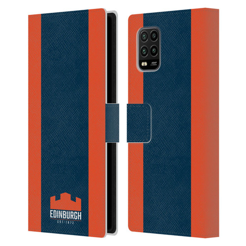 Edinburgh Rugby Logo Art Stripes Leather Book Wallet Case Cover For Xiaomi Mi 10 Lite 5G