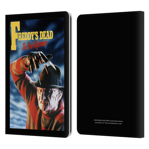 A Nightmare On Elm Street: Freddy's Dead Graphics Poster Leather Book Wallet Case Cover For Amazon Kindle Paperwhite 1 / 2 / 3