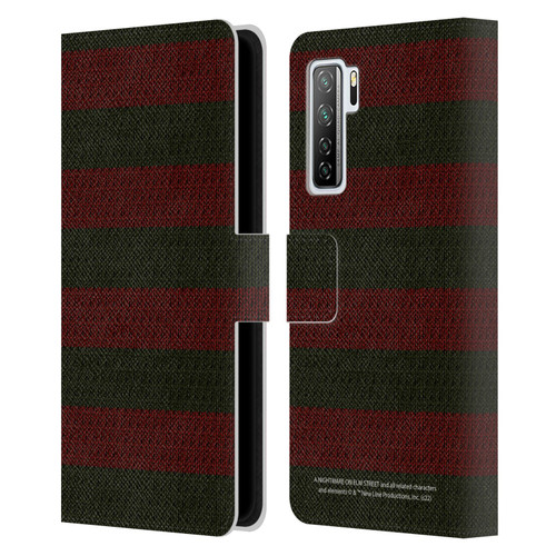 A Nightmare On Elm Street: Freddy's Dead Graphics Sweater Pattern Leather Book Wallet Case Cover For Huawei Nova 7 SE/P40 Lite 5G