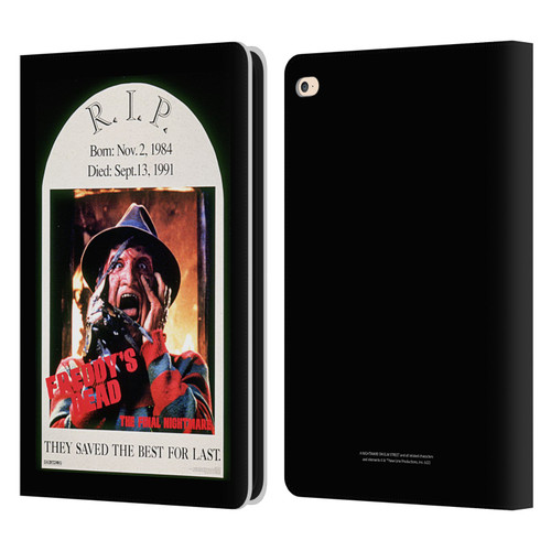 A Nightmare On Elm Street: Freddy's Dead Graphics The Final Nightmare Leather Book Wallet Case Cover For Apple iPad Air 2 (2014)