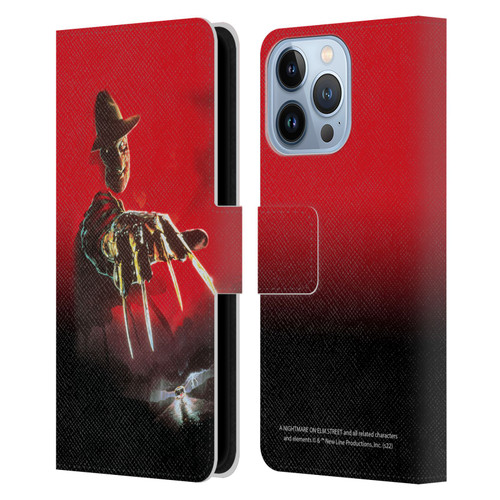 A Nightmare On Elm Street: Freddy's Dead Graphics Poster 2 Leather Book Wallet Case Cover For Apple iPhone 13 Pro
