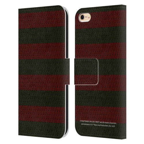 A Nightmare On Elm Street: Freddy's Dead Graphics Sweater Pattern Leather Book Wallet Case Cover For Apple iPhone 6 / iPhone 6s