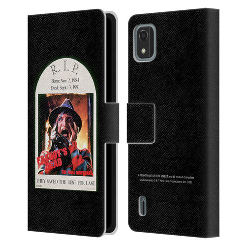 A Nightmare On Elm Street: Freddy's Dead Graphics The Final Nightmare Leather Book Wallet Case Cover For Nokia C2 2nd Edition