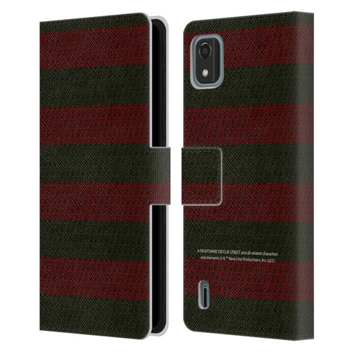 A Nightmare On Elm Street: Freddy's Dead Graphics Sweater Pattern Leather Book Wallet Case Cover For Nokia C2 2nd Edition