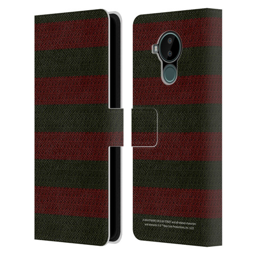 A Nightmare On Elm Street: Freddy's Dead Graphics Sweater Pattern Leather Book Wallet Case Cover For Nokia C30