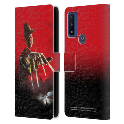 A Nightmare On Elm Street: Freddy's Dead Graphics Poster 2 Leather Book Wallet Case Cover For Motorola G Pure