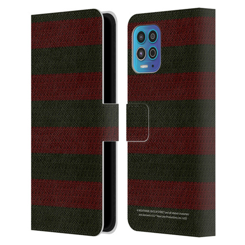 A Nightmare On Elm Street: Freddy's Dead Graphics Sweater Pattern Leather Book Wallet Case Cover For Motorola Moto G100