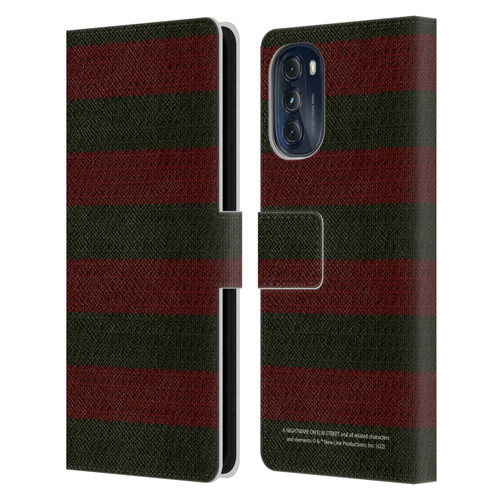 A Nightmare On Elm Street: Freddy's Dead Graphics Sweater Pattern Leather Book Wallet Case Cover For Motorola Moto G (2022)