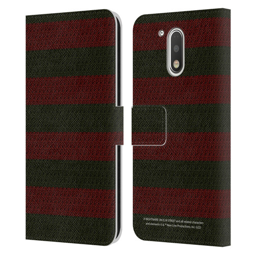 A Nightmare On Elm Street: Freddy's Dead Graphics Sweater Pattern Leather Book Wallet Case Cover For Motorola Moto G41