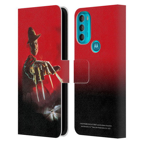 A Nightmare On Elm Street: Freddy's Dead Graphics Poster 2 Leather Book Wallet Case Cover For Motorola Moto G71 5G