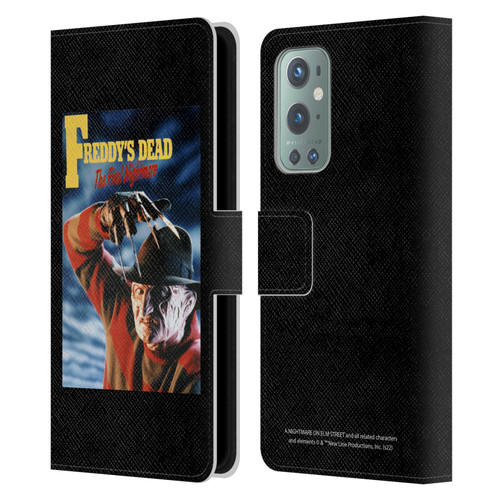 A Nightmare On Elm Street: Freddy's Dead Graphics Poster Leather Book Wallet Case Cover For OnePlus 9
