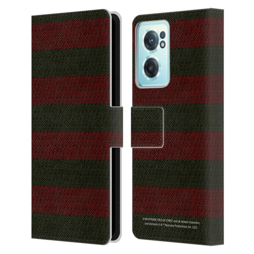 A Nightmare On Elm Street: Freddy's Dead Graphics Sweater Pattern Leather Book Wallet Case Cover For OnePlus Nord CE 2 5G