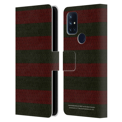 A Nightmare On Elm Street: Freddy's Dead Graphics Sweater Pattern Leather Book Wallet Case Cover For OnePlus Nord N10 5G