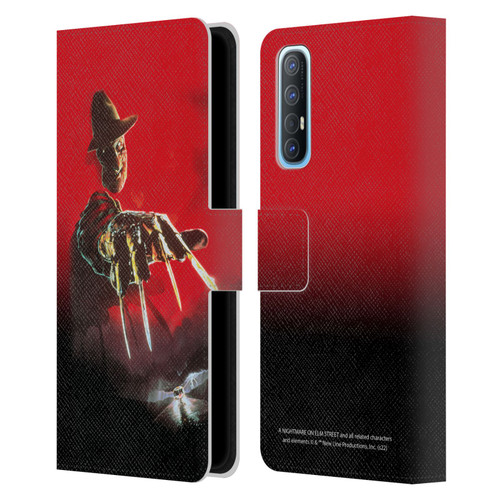 A Nightmare On Elm Street: Freddy's Dead Graphics Poster 2 Leather Book Wallet Case Cover For OPPO Find X2 Neo 5G