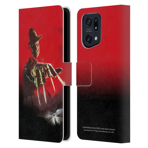 A Nightmare On Elm Street: Freddy's Dead Graphics Poster 2 Leather Book Wallet Case Cover For OPPO Find X5 Pro
