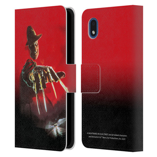 A Nightmare On Elm Street: Freddy's Dead Graphics Poster 2 Leather Book Wallet Case Cover For Samsung Galaxy A01 Core (2020)