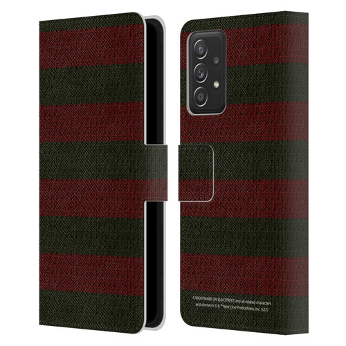A Nightmare On Elm Street: Freddy's Dead Graphics Sweater Pattern Leather Book Wallet Case Cover For Samsung Galaxy A53 5G (2022)