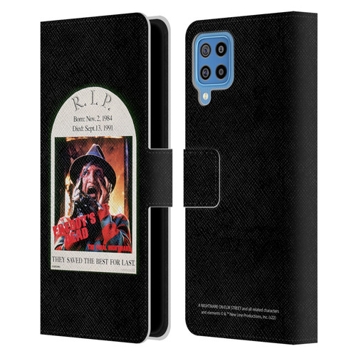 A Nightmare On Elm Street: Freddy's Dead Graphics The Final Nightmare Leather Book Wallet Case Cover For Samsung Galaxy F22 (2021)
