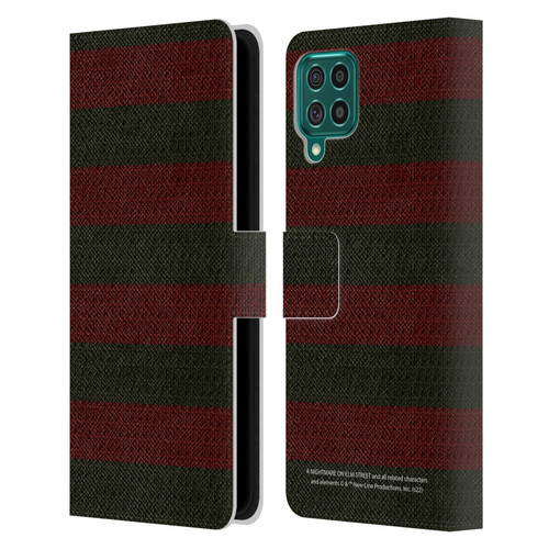 A Nightmare On Elm Street: Freddy's Dead Graphics Sweater Pattern Leather Book Wallet Case Cover For Samsung Galaxy F62 (2021)