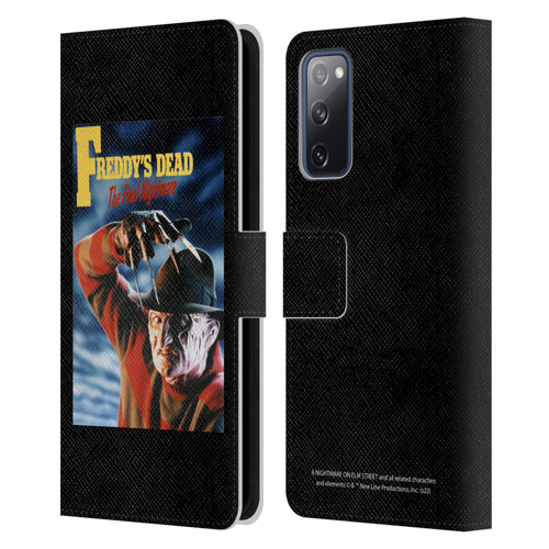 A Nightmare On Elm Street: Freddy's Dead Graphics Poster Leather Book Wallet Case Cover For Samsung Galaxy S20 FE / 5G