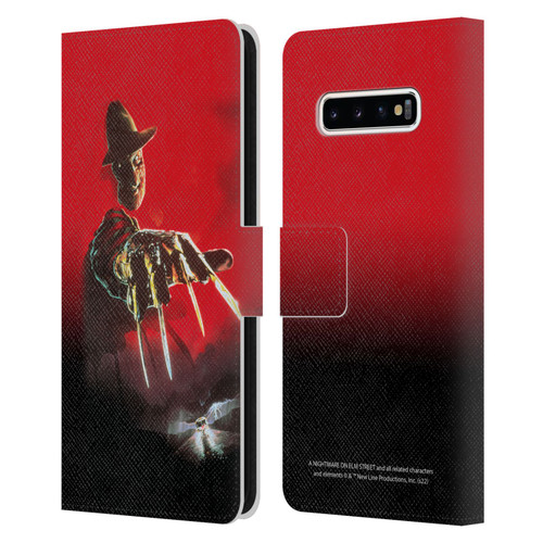 A Nightmare On Elm Street: Freddy's Dead Graphics Poster 2 Leather Book Wallet Case Cover For Samsung Galaxy S10+ / S10 Plus