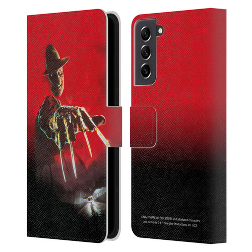 A Nightmare On Elm Street: Freddy's Dead Graphics Poster 2 Leather Book Wallet Case Cover For Samsung Galaxy S21 FE 5G