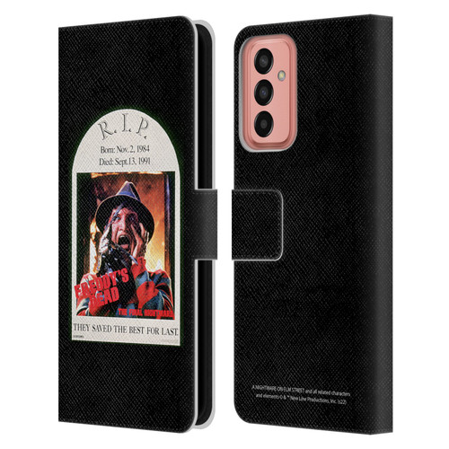 A Nightmare On Elm Street: Freddy's Dead Graphics The Final Nightmare Leather Book Wallet Case Cover For Samsung Galaxy M13 (2022)