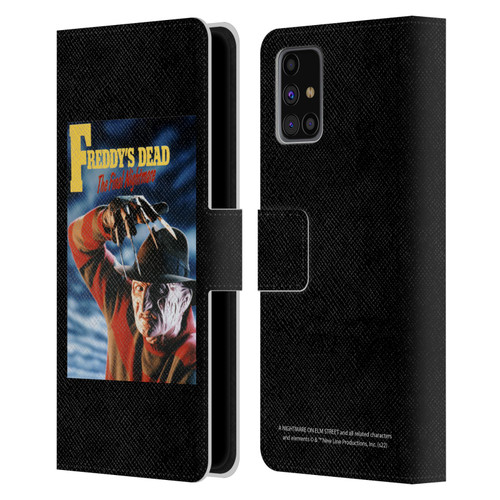 A Nightmare On Elm Street: Freddy's Dead Graphics Poster Leather Book Wallet Case Cover For Samsung Galaxy M31s (2020)