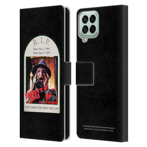A Nightmare On Elm Street: Freddy's Dead Graphics The Final Nightmare Leather Book Wallet Case Cover For Samsung Galaxy M53 (2022)