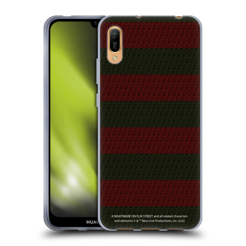 A Nightmare On Elm Street: Freddy's Dead Graphics Sweater Pattern Soft Gel Case for Huawei Y6 Pro (2019)