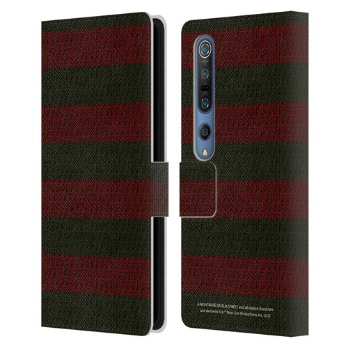 A Nightmare On Elm Street: Freddy's Dead Graphics Sweater Pattern Leather Book Wallet Case Cover For Xiaomi Mi 10 5G / Mi 10 Pro 5G