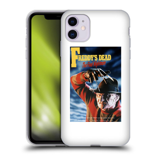 A Nightmare On Elm Street: Freddy's Dead Graphics Poster Soft Gel Case for Apple iPhone 11