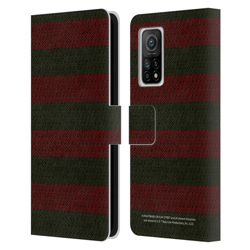 A Nightmare On Elm Street: Freddy's Dead Graphics Sweater Pattern Leather Book Wallet Case Cover For Xiaomi Mi 10T 5G
