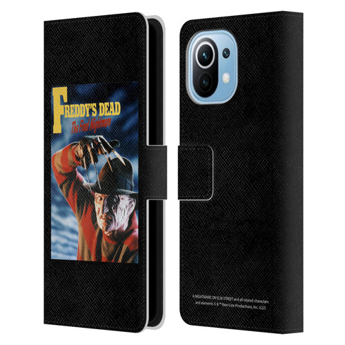 A Nightmare On Elm Street: Freddy's Dead Graphics Poster Leather Book Wallet Case Cover For Xiaomi Mi 11
